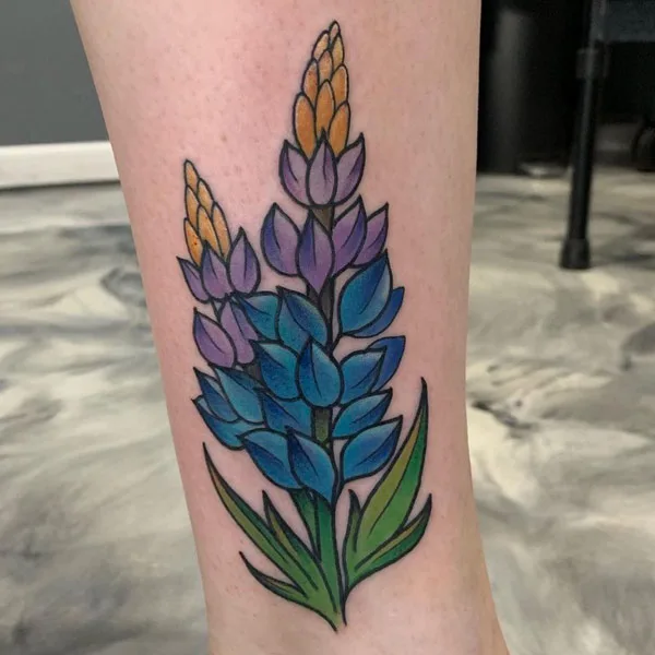 Bluebonnet tattoo 67