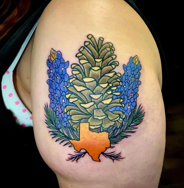Bluebonnet tattoo 70