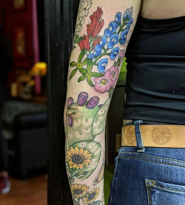 Bluebonnet tattoo 71