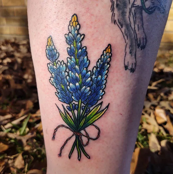 Bluebonnet tattoo 73