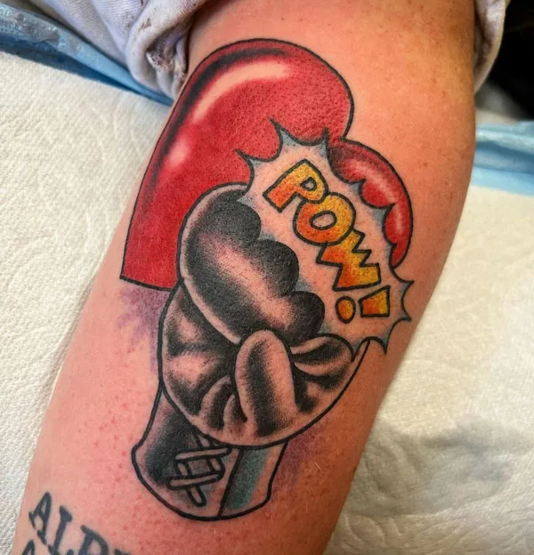 Broken heart tattoo 104