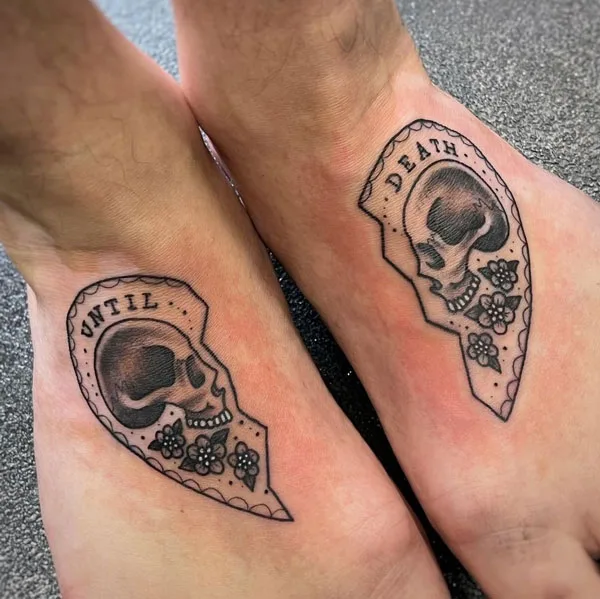 Broken heart tattoo 106