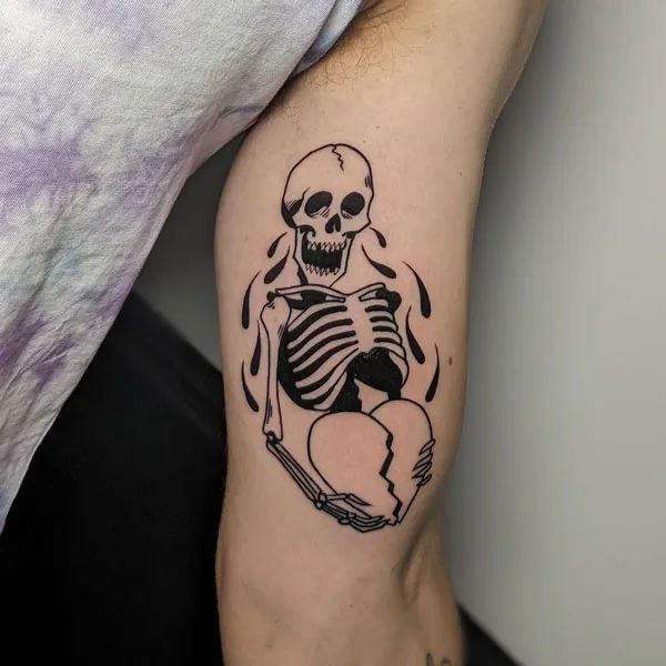 Broken heart tattoo 116