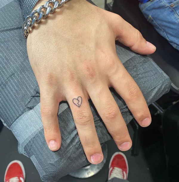 Broken heart tattoo 42