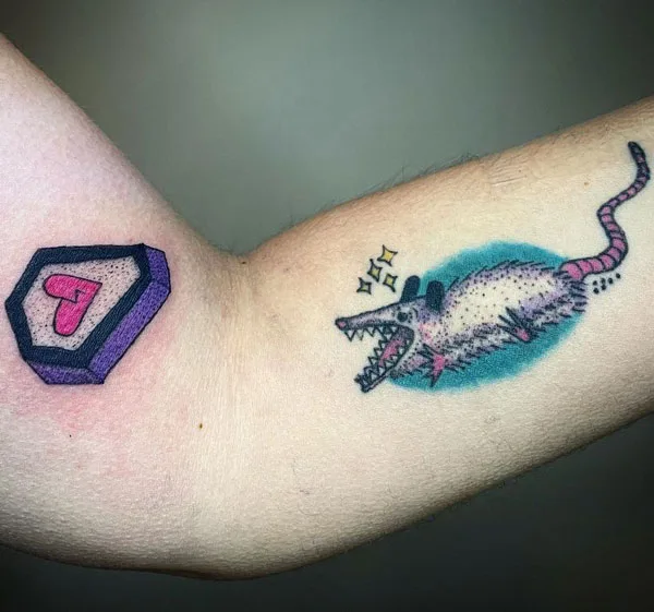 Broken heart tattoo 81