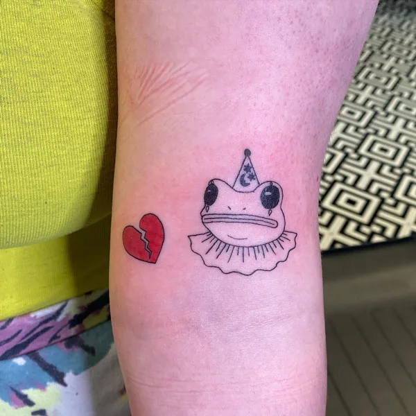 Broken heart tattoo 88