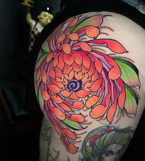 Butt tattoo 107