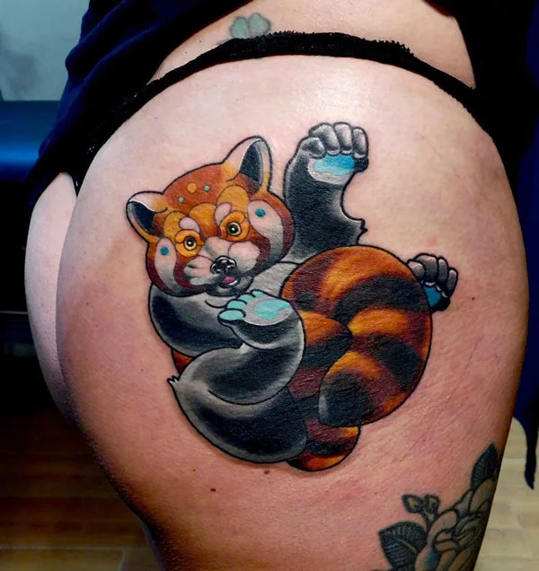 Butt tattoo 11