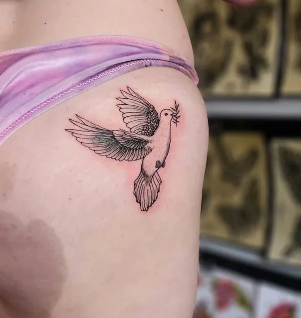 Butt tattoo 118