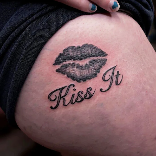 Butt tattoo 125
