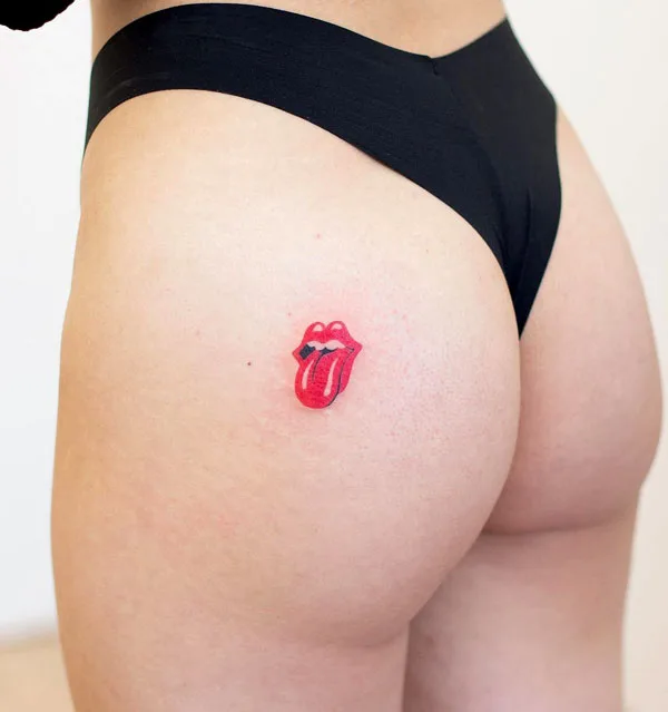 Butt tattoo 13