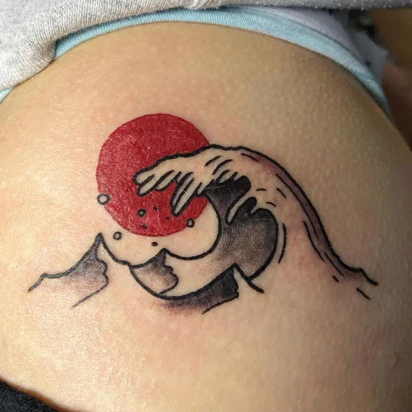 Butt tattoo 130
