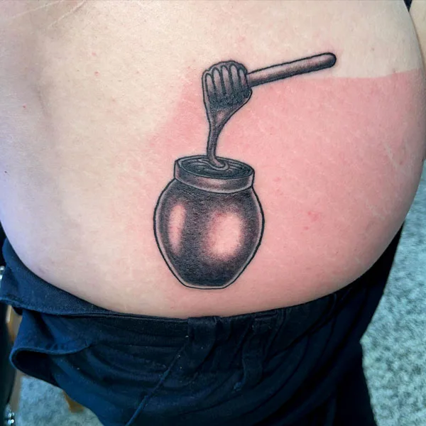 Butt tattoo 138