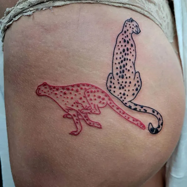 Butt tattoo 140