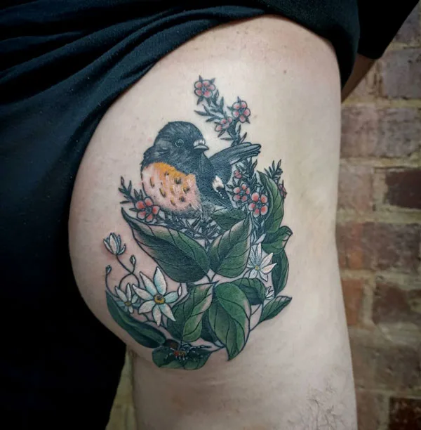 Butt tattoo 151