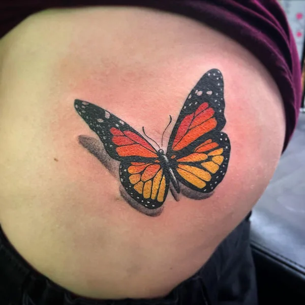 Butt tattoo 155