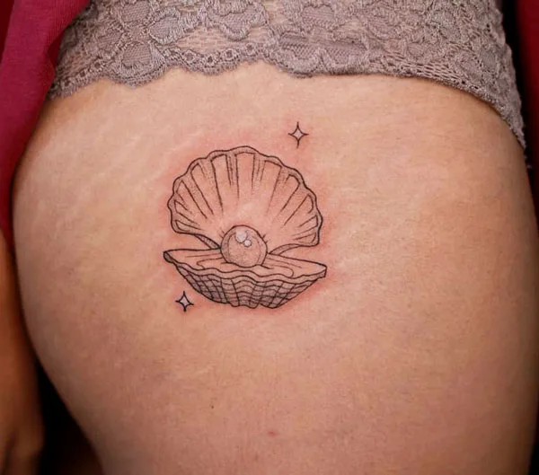 Butt tattoo 174