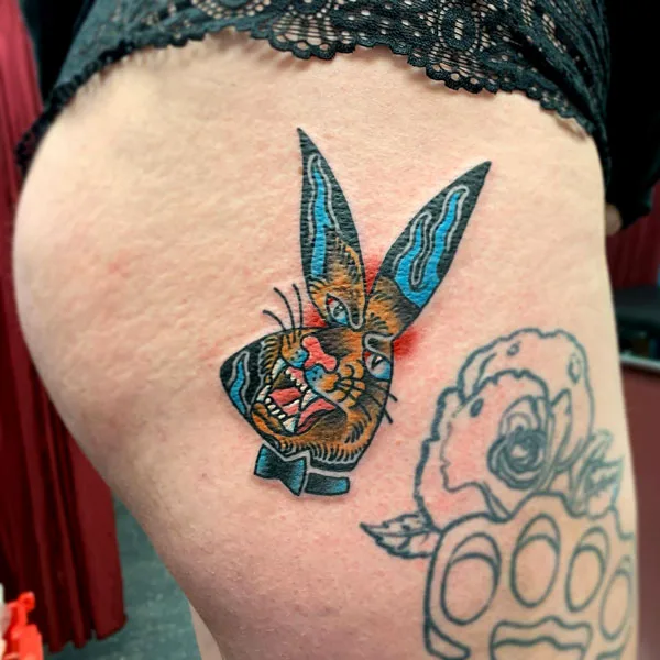 Butt tattoo 175