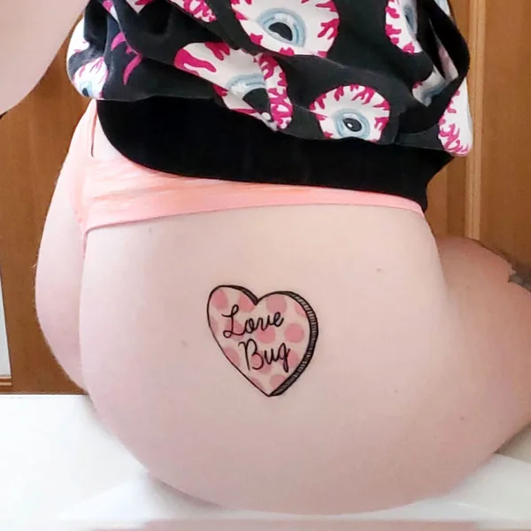 Butt tattoo 177