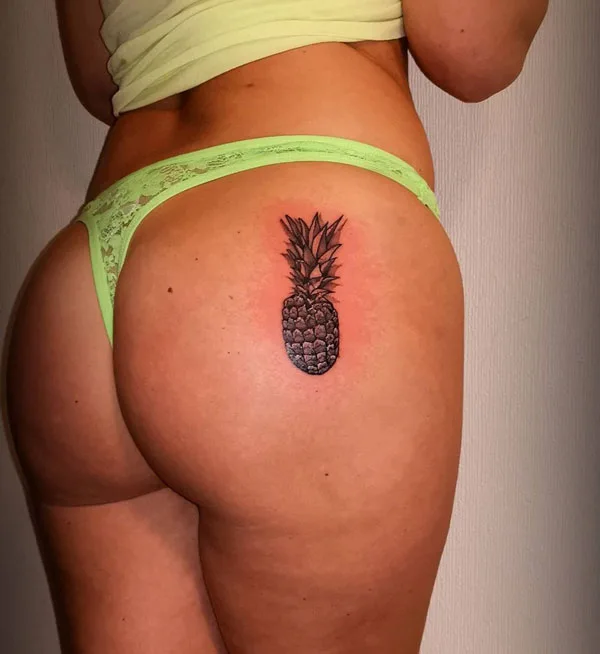 Butt tattoo 179