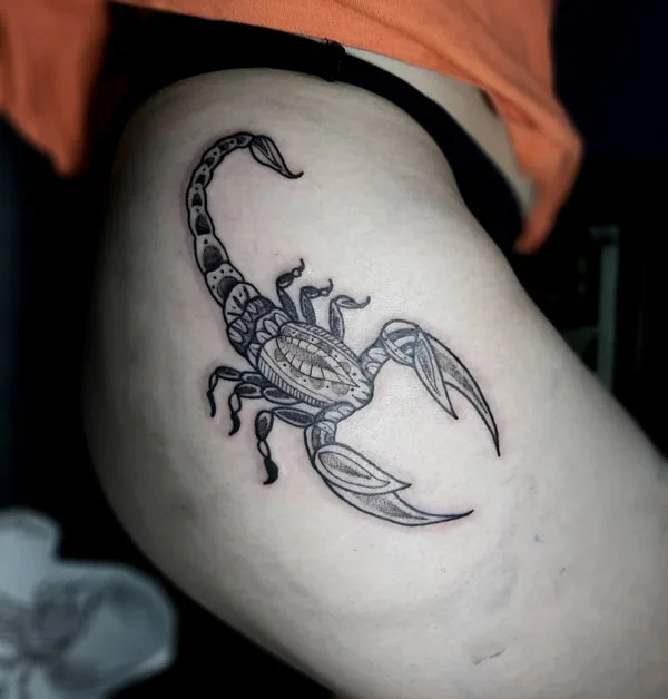 Butt tattoo 187