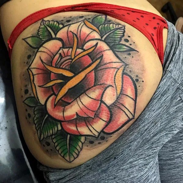 Butt tattoo 191