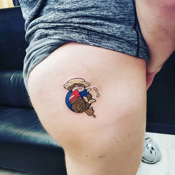 Butt tattoo 197
