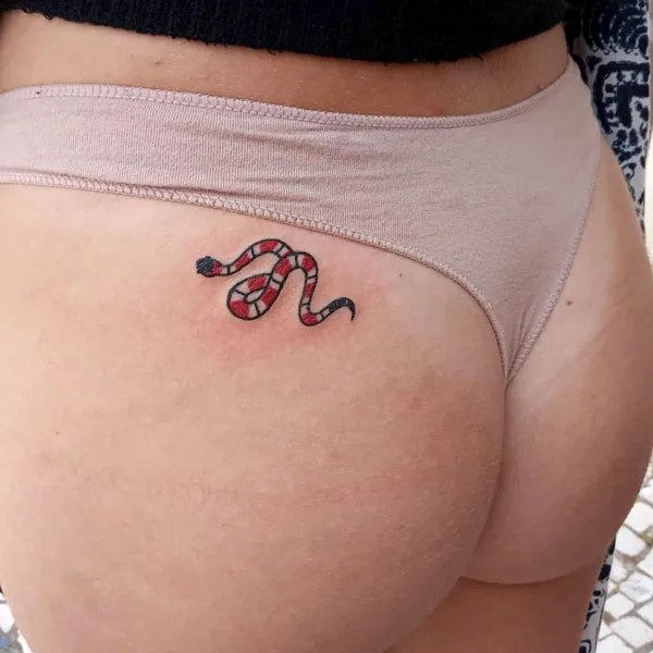 Butt tattoo 198
