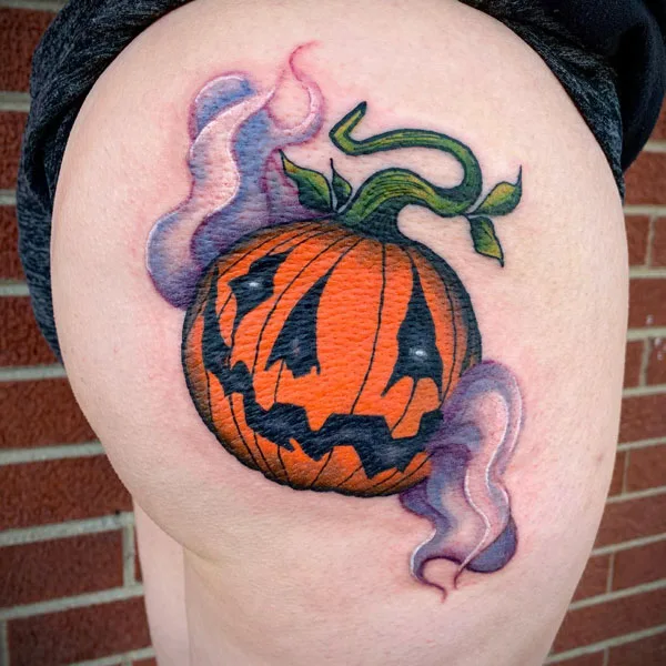 Butt tattoo 2
