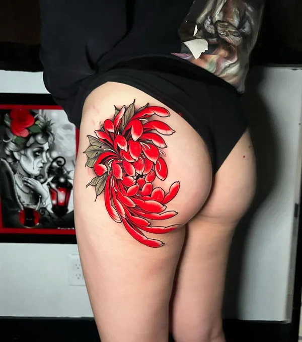 Butt tattoo 20