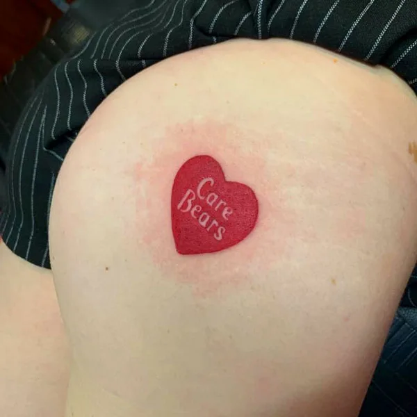 Butt tattoo 204