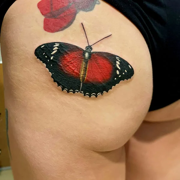 Butt tattoo 217