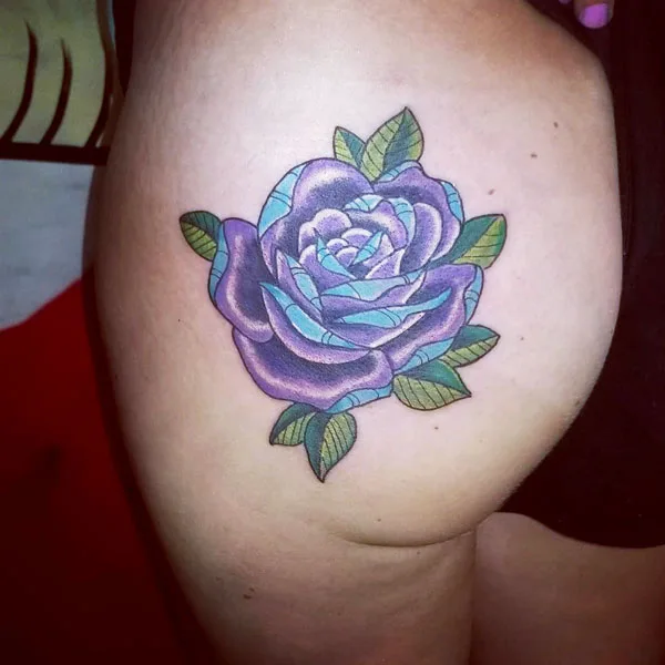 Butt tattoo 224