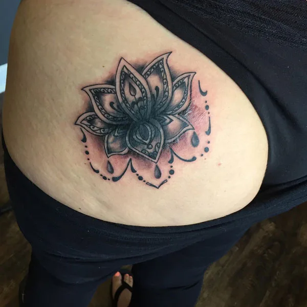 Butt tattoo 226