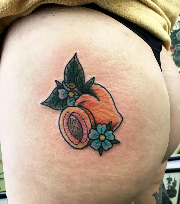 Butt tattoo 233