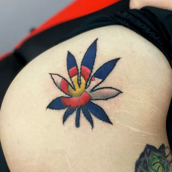 Butt tattoo 234