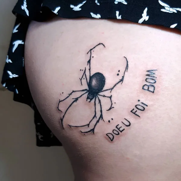 Butt tattoo 239