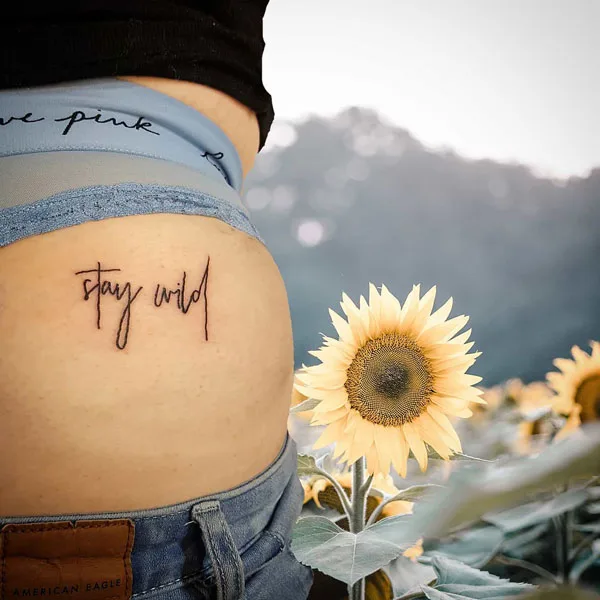 Butt tattoo 242