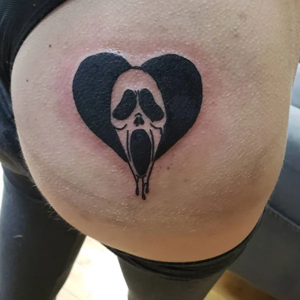 Butt tattoo 248