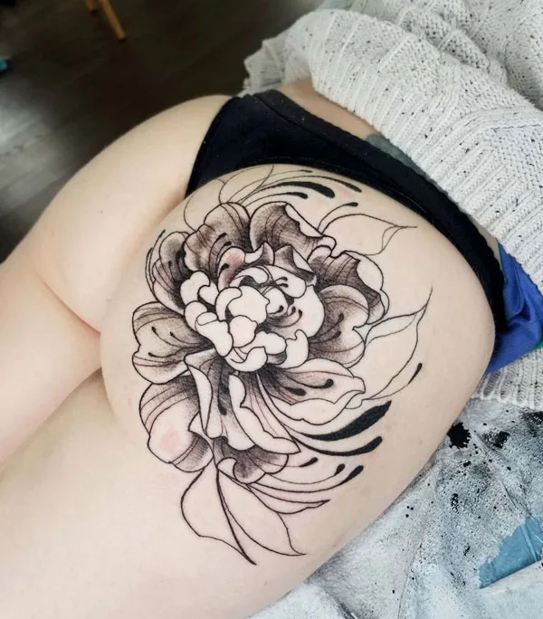 Butt tattoo 250