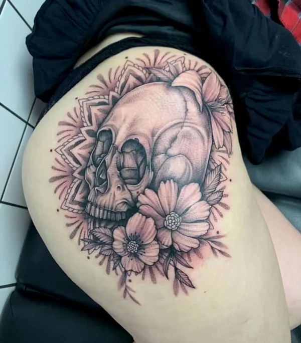 Butt tattoo 28