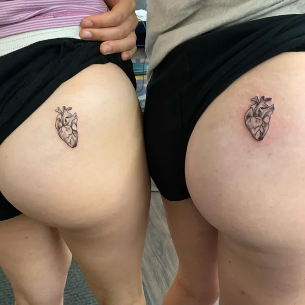 Butt tattoo 281