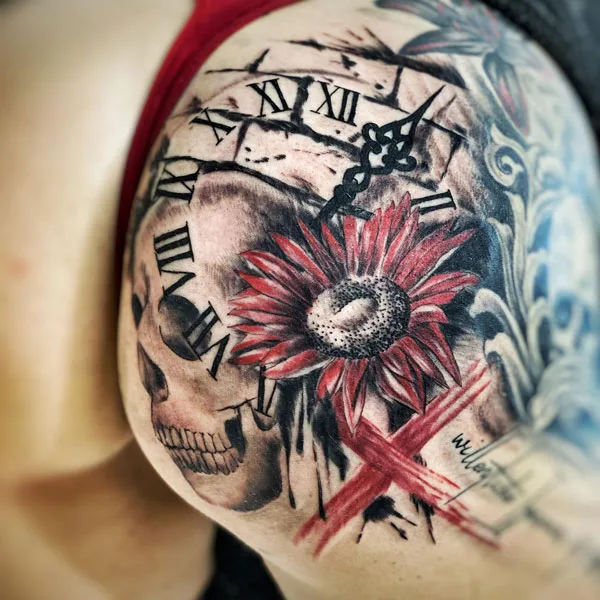 Butt tattoo 283