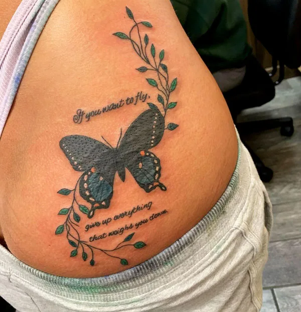 Butt tattoo 294