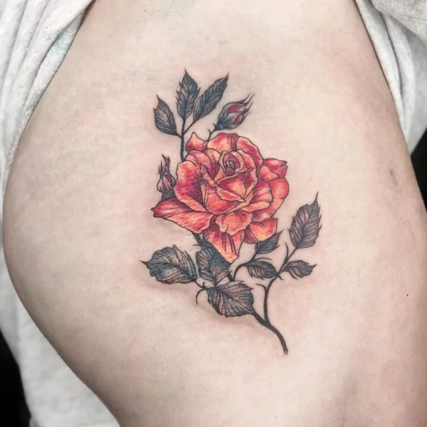 Butt tattoo 295