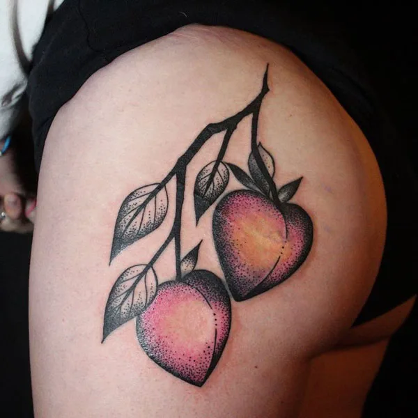 Butt tattoo 297