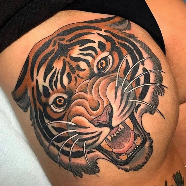 Butt tattoo 302