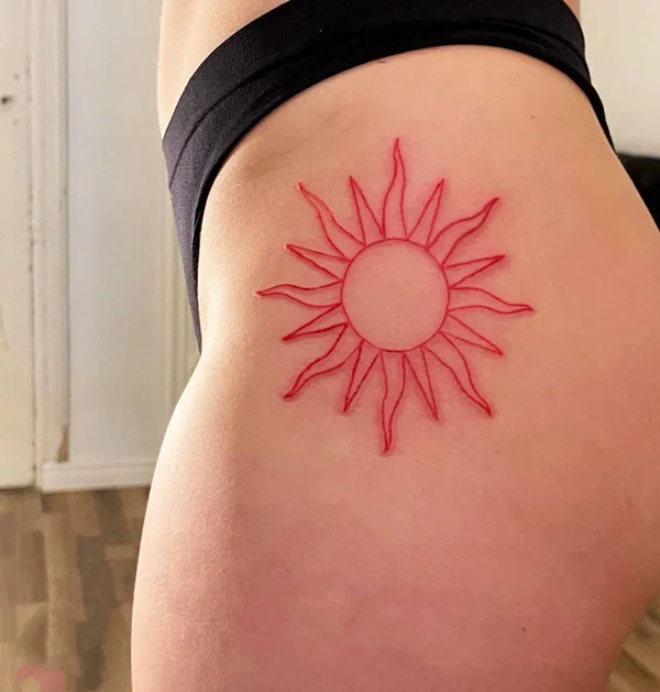 Butt tattoo 34