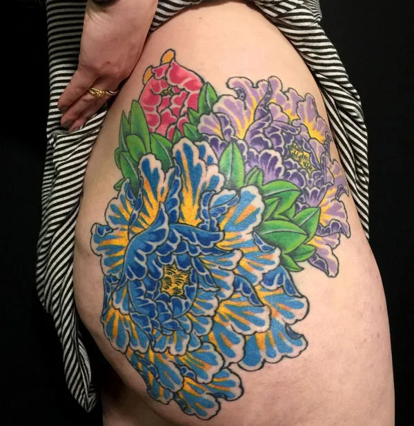 Butt tattoo 35