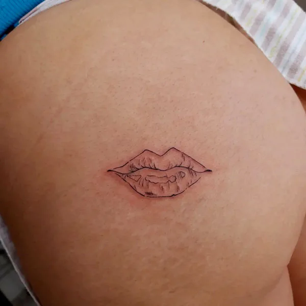 Butt tattoo 38